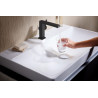 Mitigeur lavabo 110 Tecturis E  Fine CoolStart, bonde Push-Open Noir mat Réf. 73020670