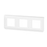 Legrand - plaque de finition horizontale Mosaic pour 3 x 2 Modules blanc Réf. 078806L
