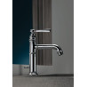 Mitigeur lavabo 100 avec tirette et vidage AX Montreux surface Chromé Réf. 16515000
