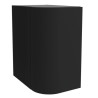 Coquette alliance 1 porte curve largeur 30 cm finition ng mt réf : 97027