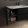 Coquette alliance 1 porte curve largeur 30 cm finition ng mt réf : 97027