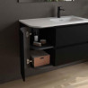 Coquette alliance 1 porte curve largeur 30 cm finition ng mt réf : 97027