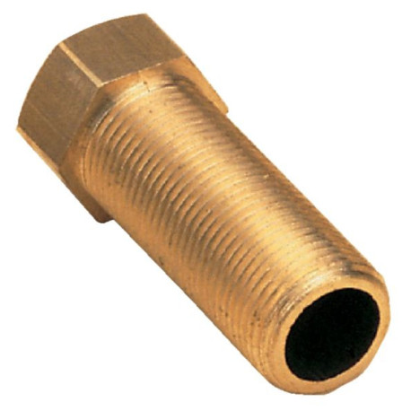 Mamelon mâle-femelle égal long (40mâle-mâle) brut 15/21 8246L (sachet de 2 pièces) ALTECH