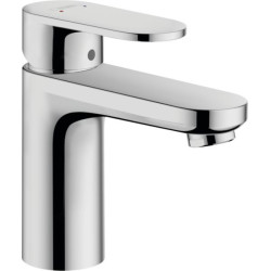 Mitigeur de lavabo Vernis Blend  100 CoolStart avec vidage clic-clac Chromé réf. 71589000