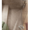 Revêtement prêt-à-poser Fundo Top , aspect marbre, en matière composite marbre, en format 1200x900x4mm en coloris Marbre grey-beige pour Fundo Riolito Neo Réf. 072020920