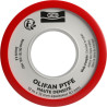 OLIFAN PTFE ruban épaisseur supérieure, spécial haute densité 12mmx12mx0,1mm cache rouge réf 815153