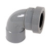 Coude système J femelle femelle 87°30 diamètre 50mm CJ88J pour sortie d'appareil sanitaire