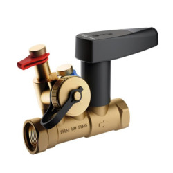 Vanne d'équilibrage Fluctus statique FF Kvs 36 avec vidange DN50H réf. MN80597.541