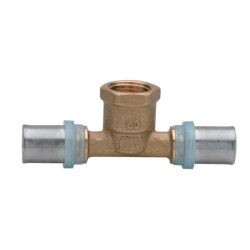 Té femelle 32x3/4'x32 Altech pour tube multicouche