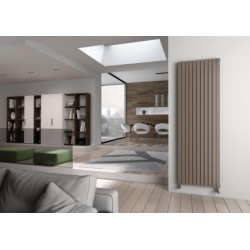 Radiateur eau chaude décoratif PIANO vertical Blanc 700x456x38 358 W Réf. PI107000801A482A01