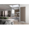Radiateur eau chaude décoratif PIANO vertical Blanc 700x456x38 358 W Réf. PI107000801A482A01