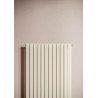 Radiateur eau chaude décoratif PIANO vertical Blanc 700x456x38 358 W Réf. PI107000801A482A01