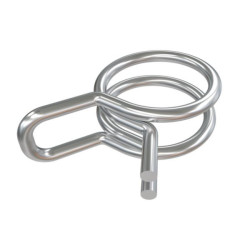 Collier de serrage pour tube clair diamètre 6mm (25 pièces) Réf ACC00912