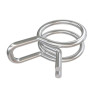 Collier de serrage pour tube clair diamètre 6mm (25 pièces) Réf ACC00912