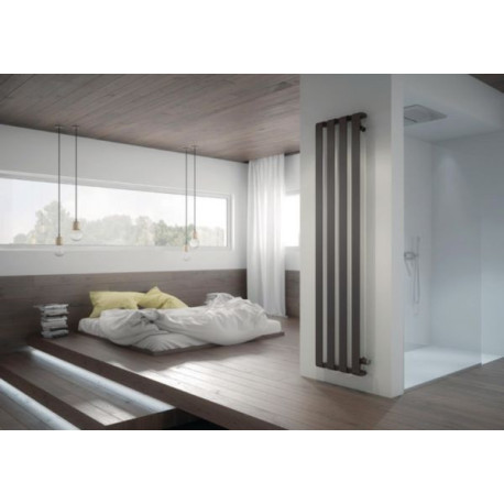 Radiateur eau chaude STEP V vertical Gris Perle 1800x910x107 1498 W Réf. SE1180008L6IR01001