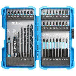 Coffret d'embouts impact Novipro 40 pièces
