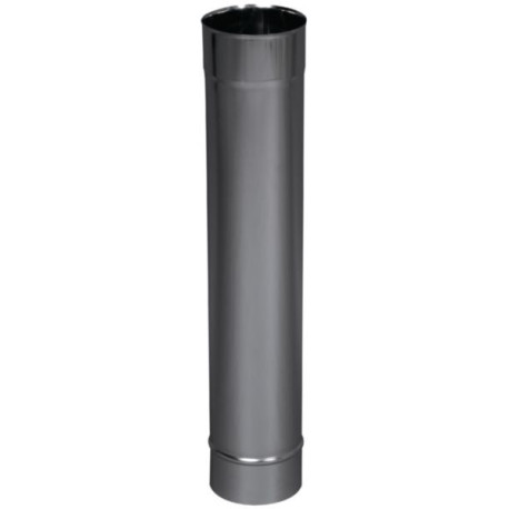 Tuyau rigide Inox 304 diamètre : 97 Lg : 650 mm Tous combustibles réf. 666970