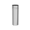 Tuyau rigide Inox 304 diamètre : 97 Lg : 650 mm Tous combustibles réf. 666970