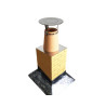 Accessoires opsinox chapeau finition inox dp 230 - 280 réf. 094238
