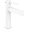 Mitigeur lavabo FINORIS 110, bonde Push-Open Blanc mat Réf. 76023700