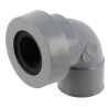 Coude système J femelle femelle 87°30 diamètre 32mm UCF88J pour sortie d'appareil sanitaire