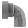 Coude système J femelle femelle 87°30 diamètre 32mm UCF88J pour sortie d'appareil sanitaire