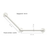 Barre d'appui haute résistance coudée 135° D 32 mm 457 x 457 x 70 mm, bleu réf. 01915BU