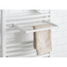 Barre sèche-linge blanc pour sèche-serviettes tubes ronds (Doris, Timelis, 2012) Réf. 850221