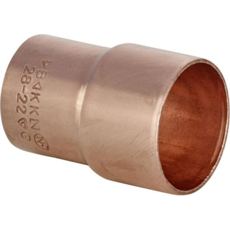Manchon cuivre 5243 réduit mâle femelle D 22/12 ALTECH (Sachet de deux éléments)