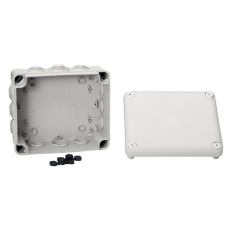 Boite de dérivation Muréva - étanche - 175 x 150 x 80 mm + embouts - Réf.ENN05010