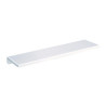 Tablette murale époxy blanc 450 x 120 mm réf. 552