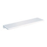 Tablette murale époxy blanc 450 x 120 mm réf. 552