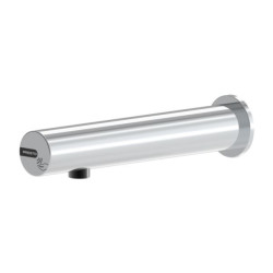 Robinet lavabo PRESTO LINEA mural électronique TC pile 3l/min avec rinçage automatique Chromé Réf : 57114