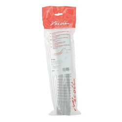 Manchette raccordement souple femelle-femelle diamètre 40mm longueur 224mm PVC Gris réf FLEXH