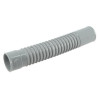Manchette raccordement souple femelle-femelle diamètre 40mm longueur 224mm PVC Gris réf FLEXH
