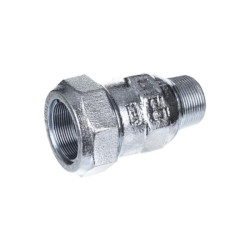 Raccord à compression mâle fonte malléable galvanisé type A diamètre 33,7mm