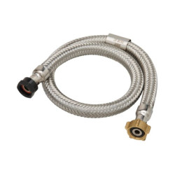 Lyre inox butane-propane, durée de vie 20 ans, écrou bouteille-écrou 20x150, longueur 0,70m Réf. B218701