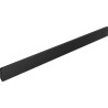 Barre murale 50 cm noir mat  Réf.27902670