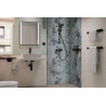 Barre murale 50 cm noir mat  Réf.27902670