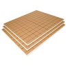 Plaque isolante prétracée RAUPUR en mousse de polyuréthane. R EGAL 2,20 Dimensions: 1200 mm x 1000 mm. Avec film pare-vapeur. Pour pose sous treillis et isolation de la chape.  13180481001