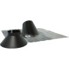 Accessoires opsinox solin inox laque 30°a 45°+collet 180 - 230 réf. 491518