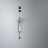 Set de finition Axor STARCK Shower pour robinet d'arrêt 20 x 27, chromé réf. 10972000