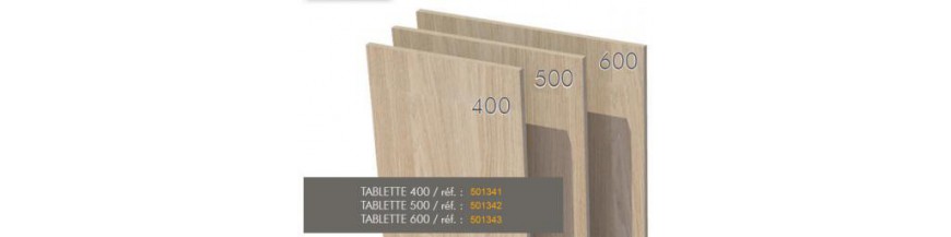 Supports et tablettes