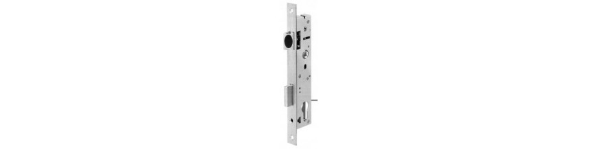 Serrure de menuiserie métallique et miroiterie monopoint
