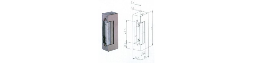 Gache encastrée