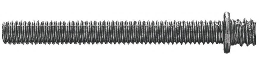 Pattes filetées