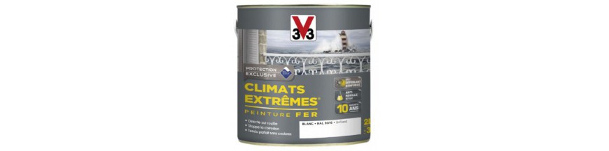 Peinture fer anti rouille aspect brillant glycéro