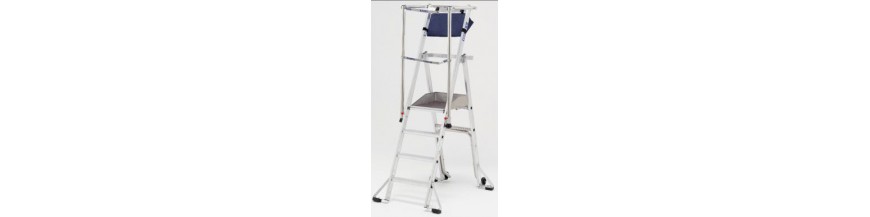 Echafaudage roulant aluminium